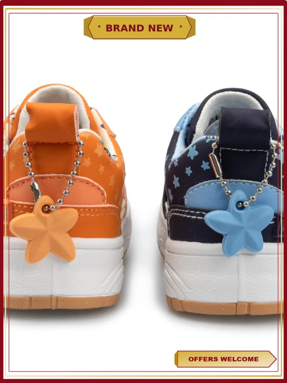 Bluey Toddler Boys Low Top Slip On Casual Sneaker
